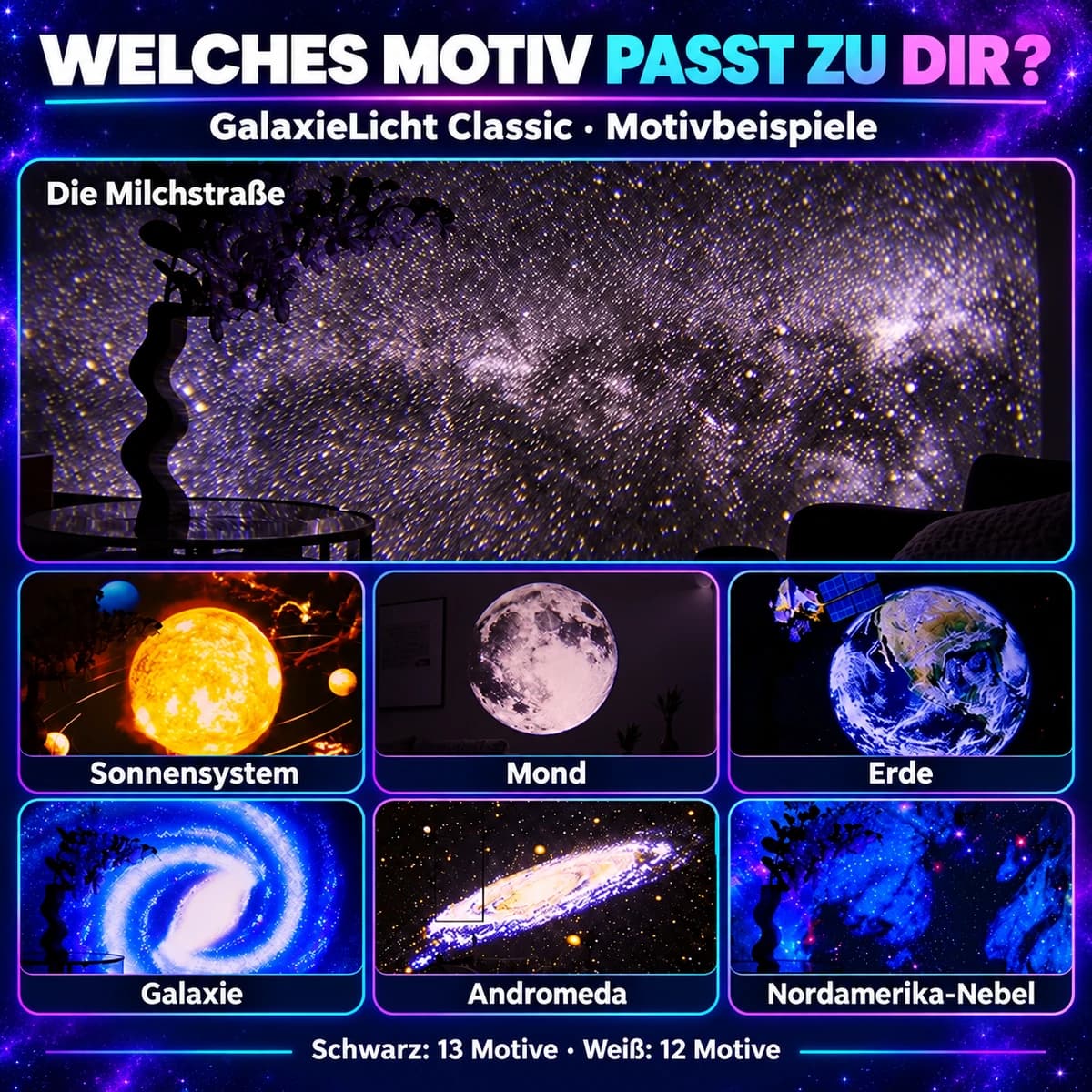 Od Księżyca po Drogę Mleczną. · GalaxieLicht Classic