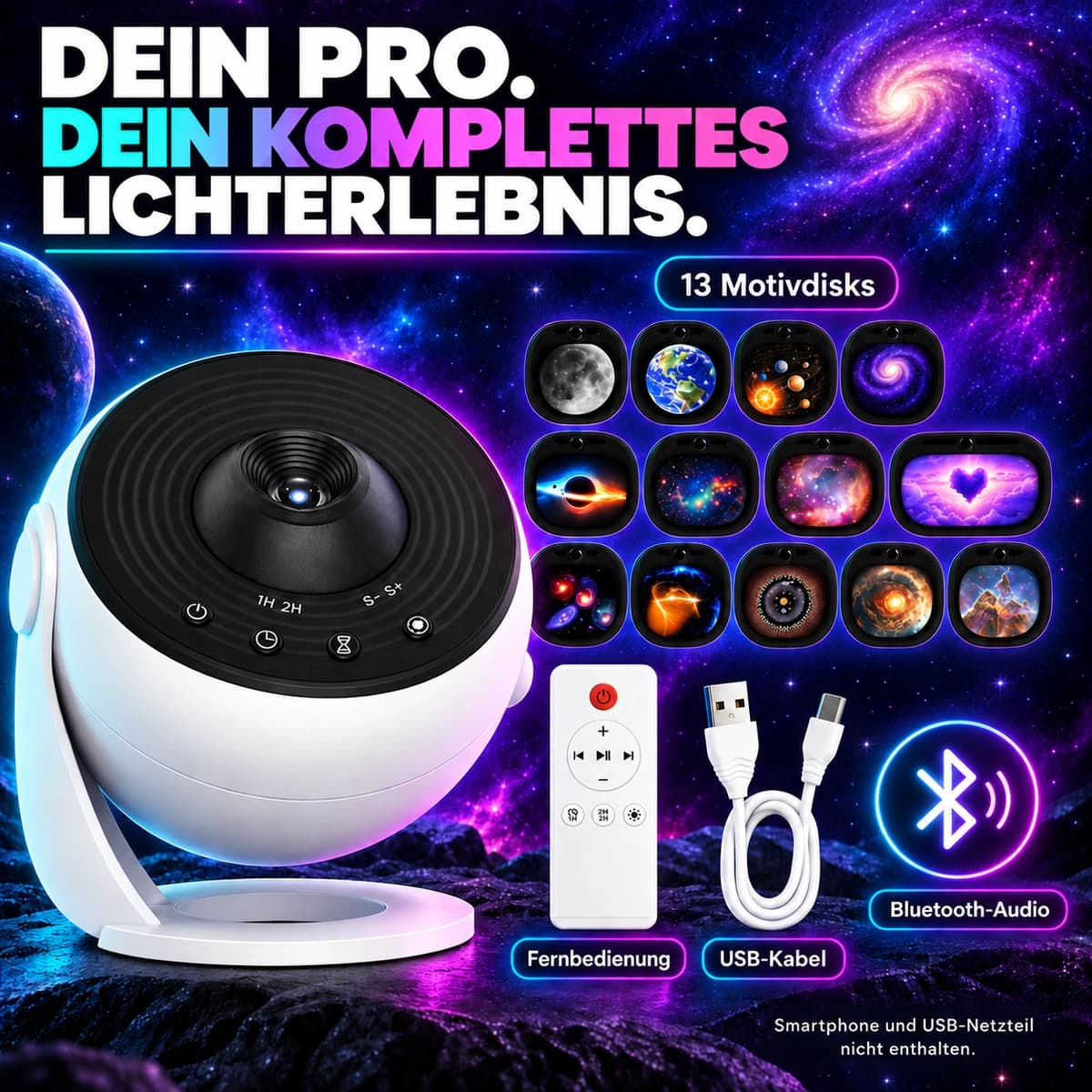Dodaj ulubioną muzykę. · GalaxieLicht Pro